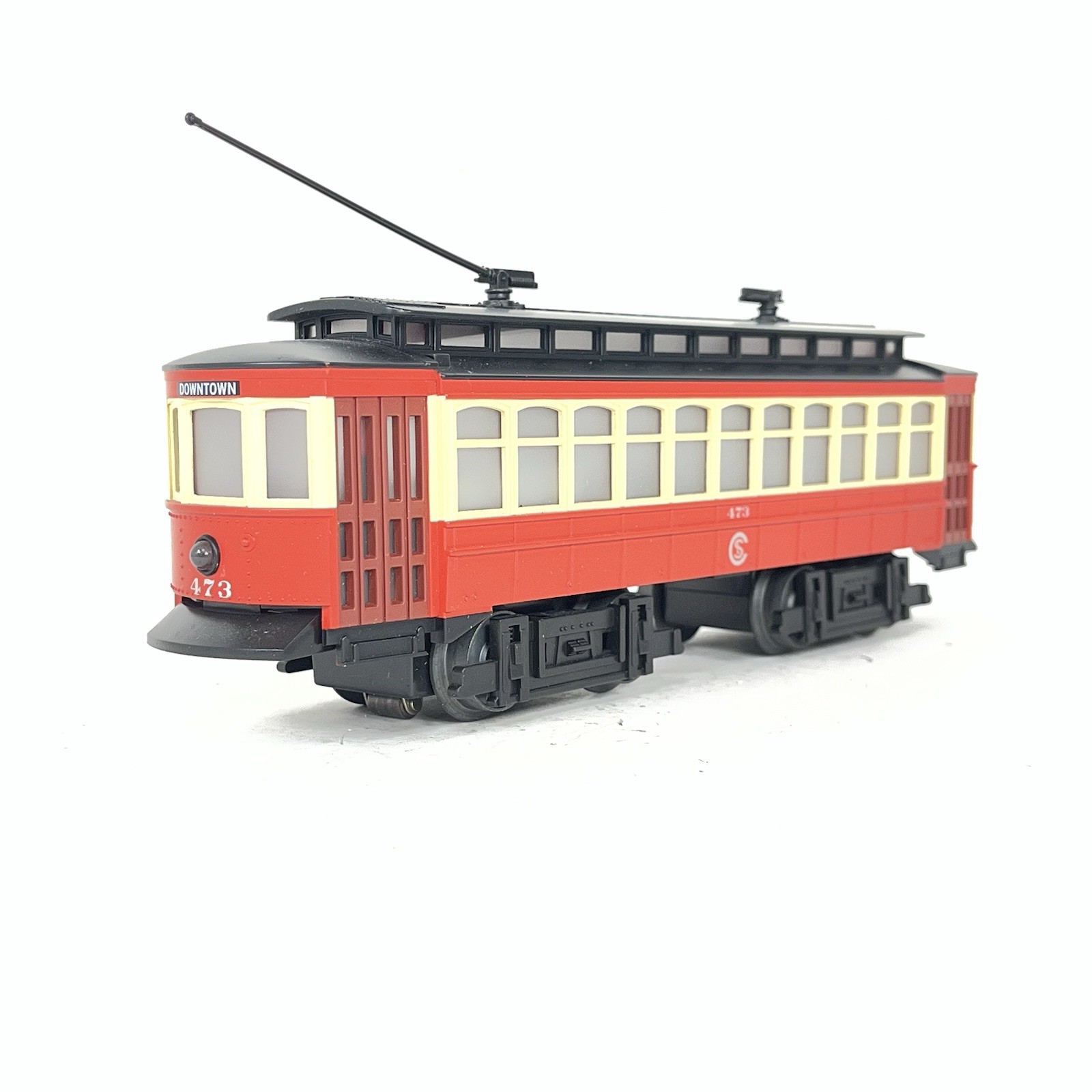 Atlas O Gauge Industrial Rail Chicago Surface Lines Trolley Set #1009103