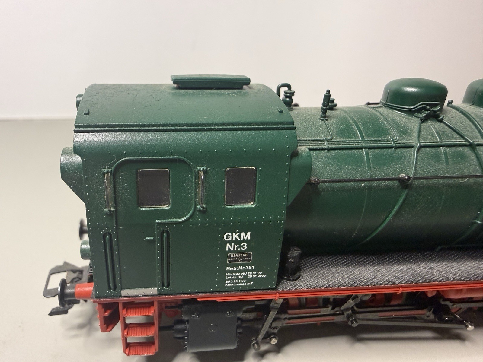 Märklin HO Dampfspeicher Lokomotive GKM Nr. 3 Steam Storage Locomotive w/ Manual