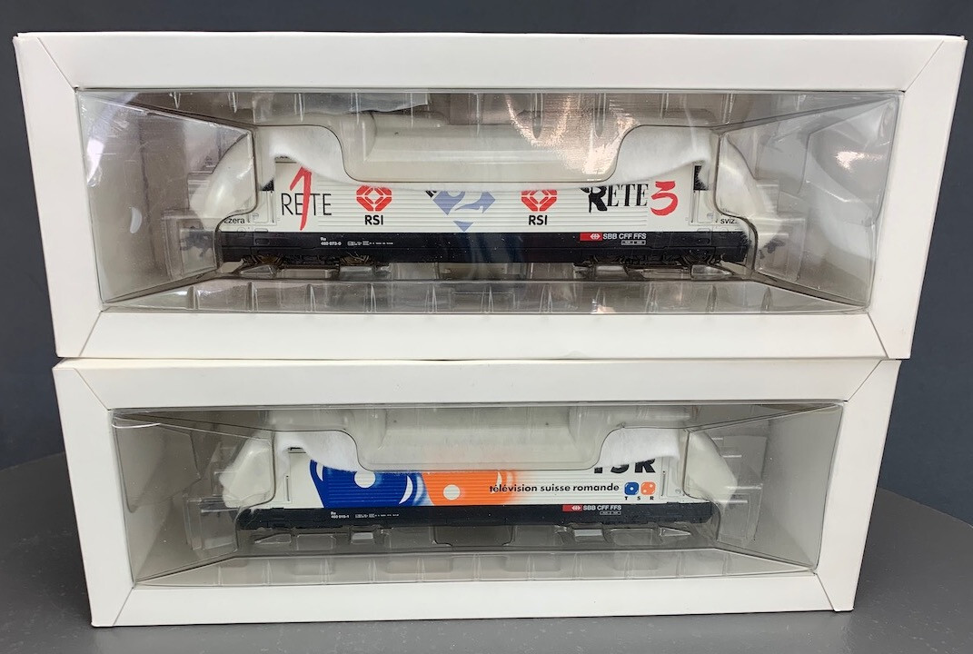 Märklin 34631 Swiss Re460 Television Electric Locomotive Only Set HO2048