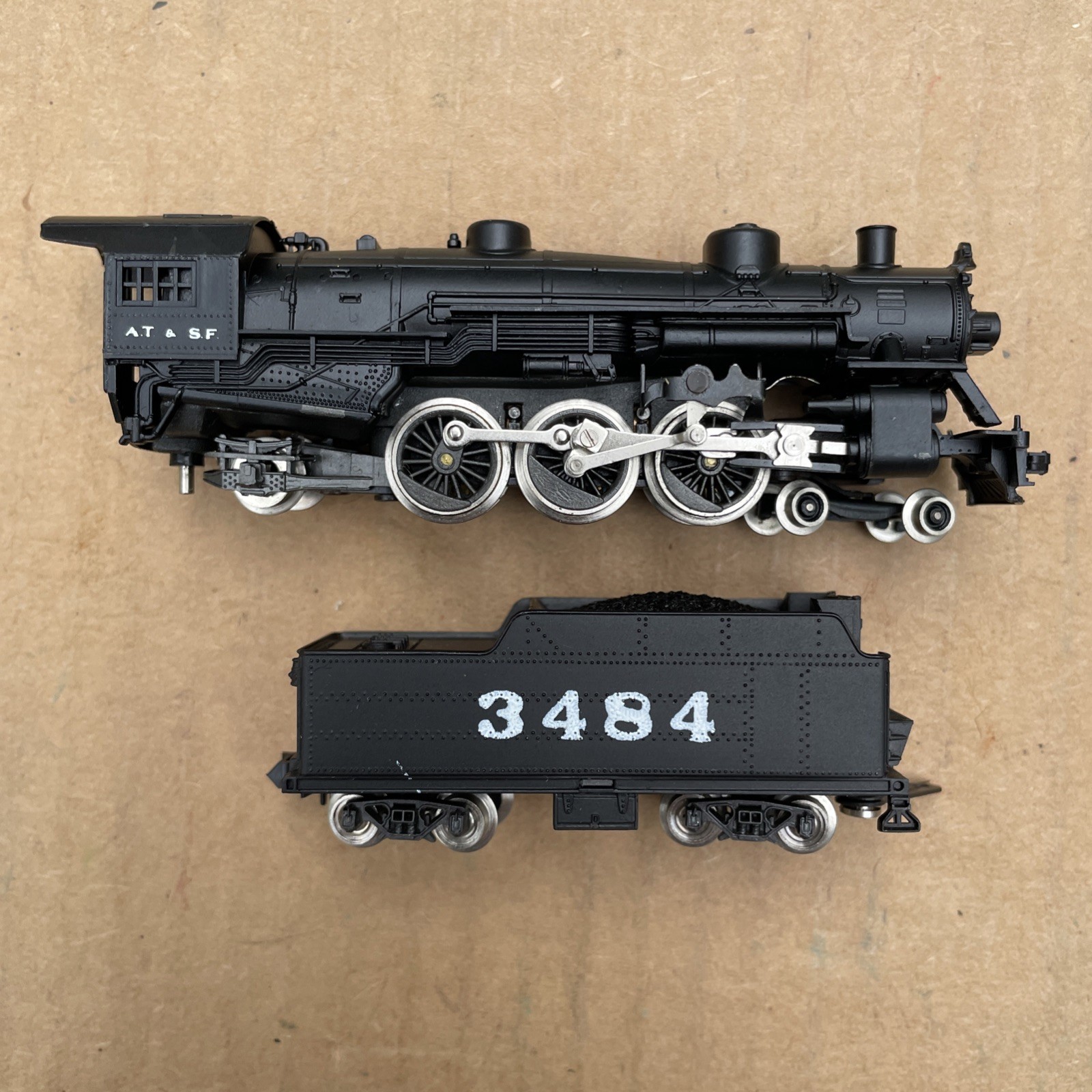 Atlas N Scale. AT & SF #3484