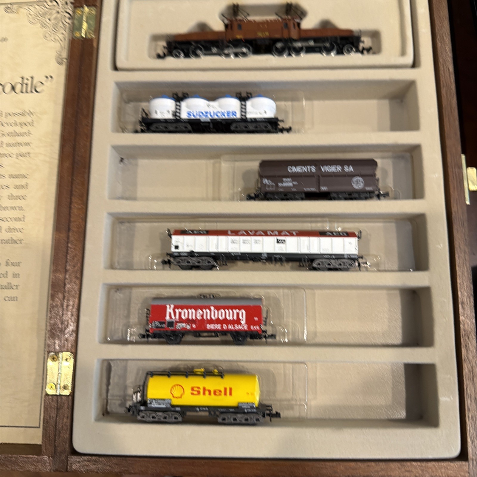 Minitrix Swiss Krocodile N Scale – Collector Set