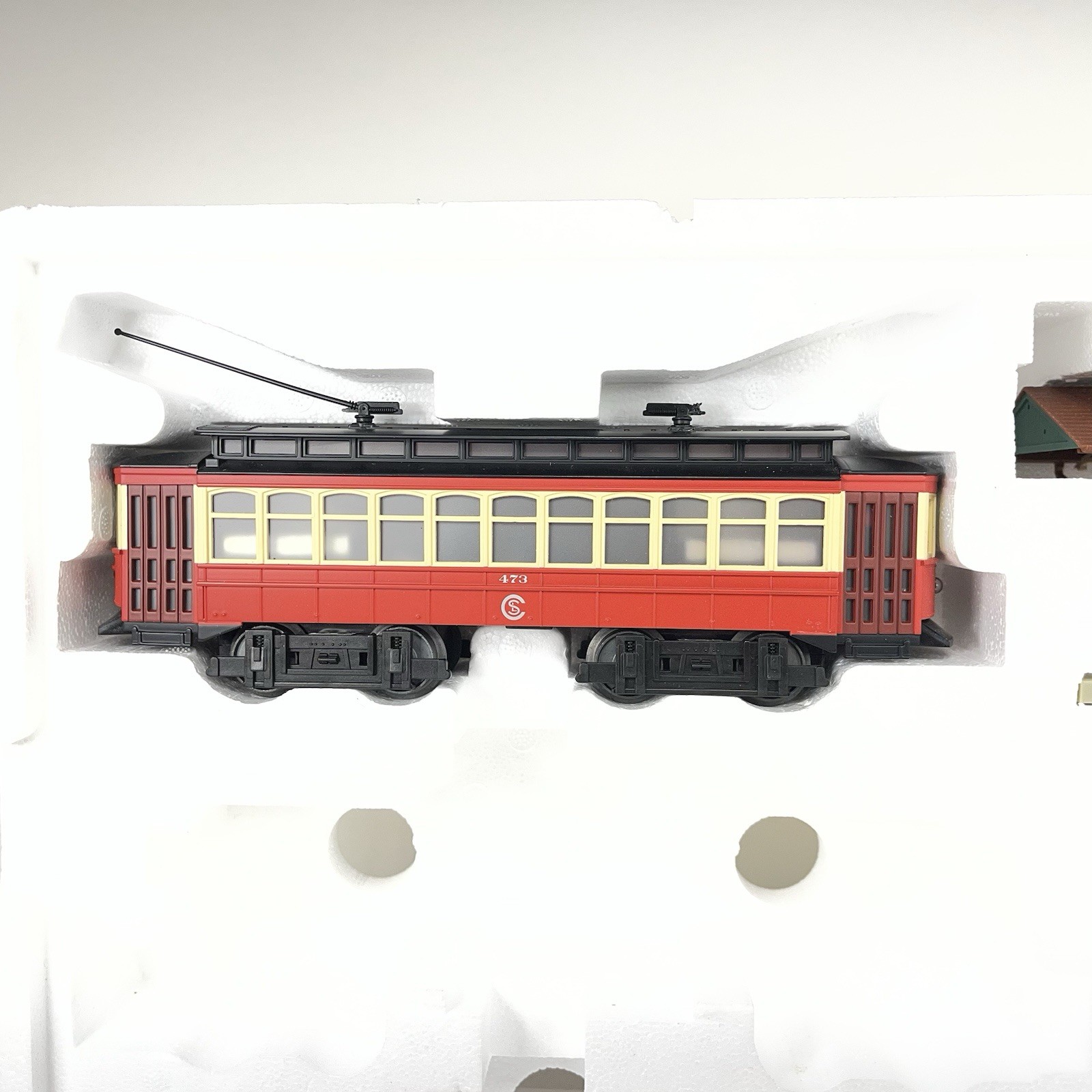 Atlas O Gauge Industrial Rail Chicago Surface Lines Trolley Set #1009103