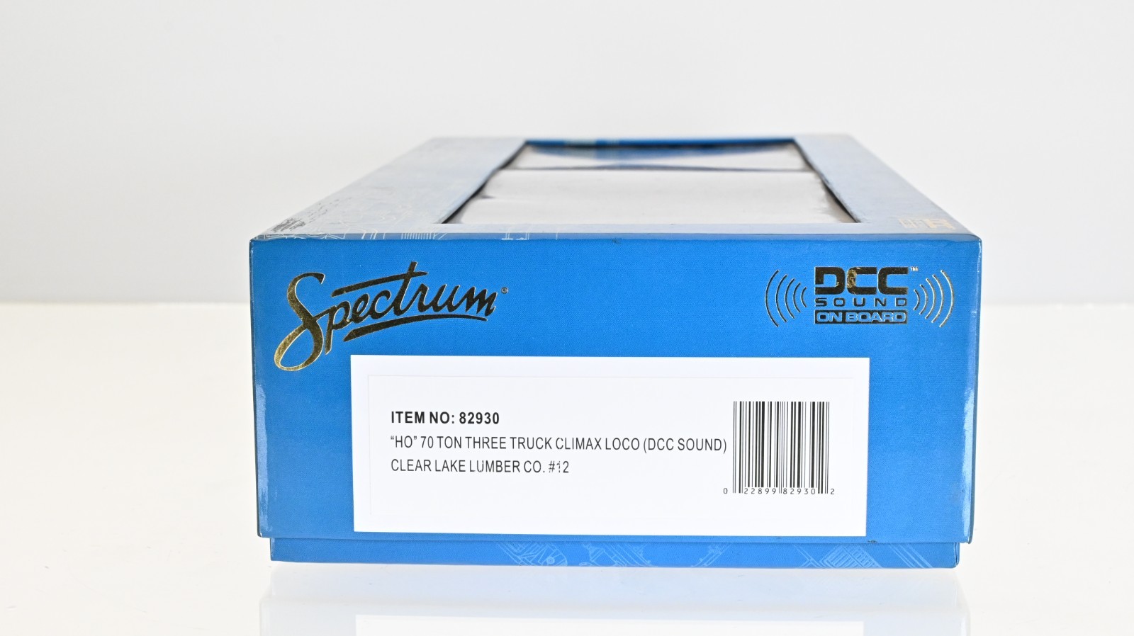 Bachmann Spectrum 70 Ton Three Truck Climax Clear Lake DCC w/Sound HO scale