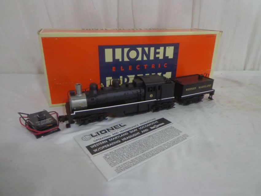 Lionel 6-18023 Western Maryland WM 3-Truck Shay Steam Loco 1992 LN MINT! VIDEO!