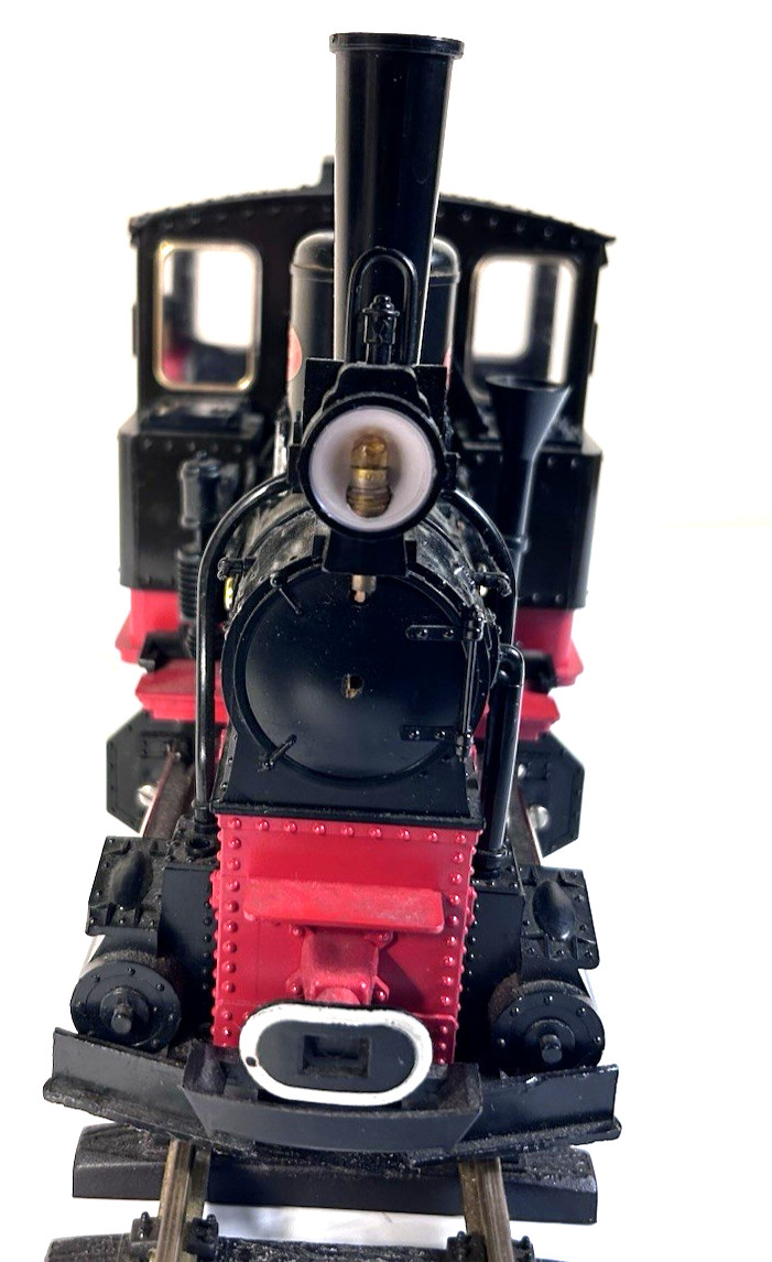 LGB 2010 0-4-0 STAINZ Black & Red Loco Switcher w/ Lights Engineer