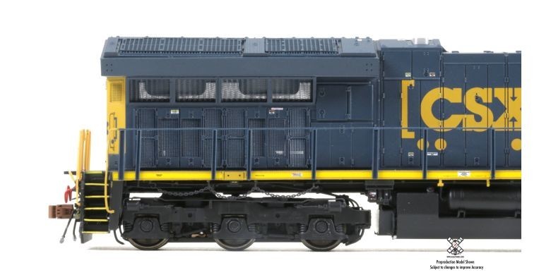 HO ScaleTrains Rivet Counter SXT30519 CSX/CSXT GE Tier 4 GEVO ET44AH #3378