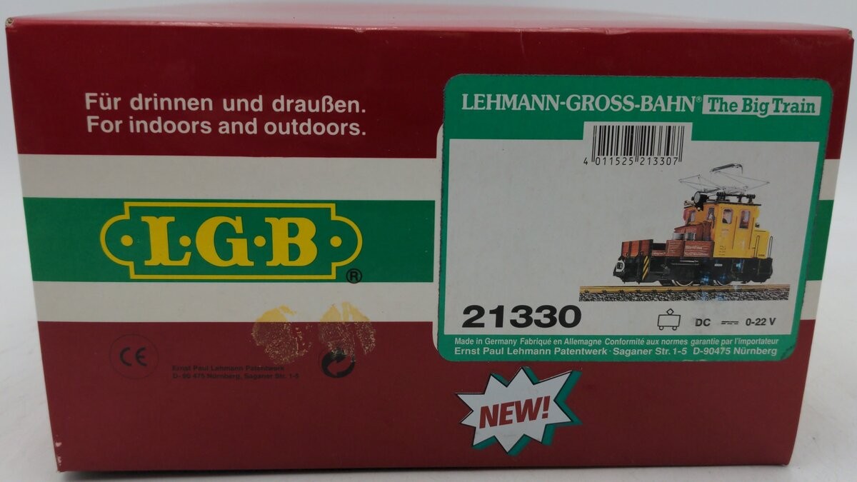 LGB 21330 MOW Electric Locomotive EX/Box