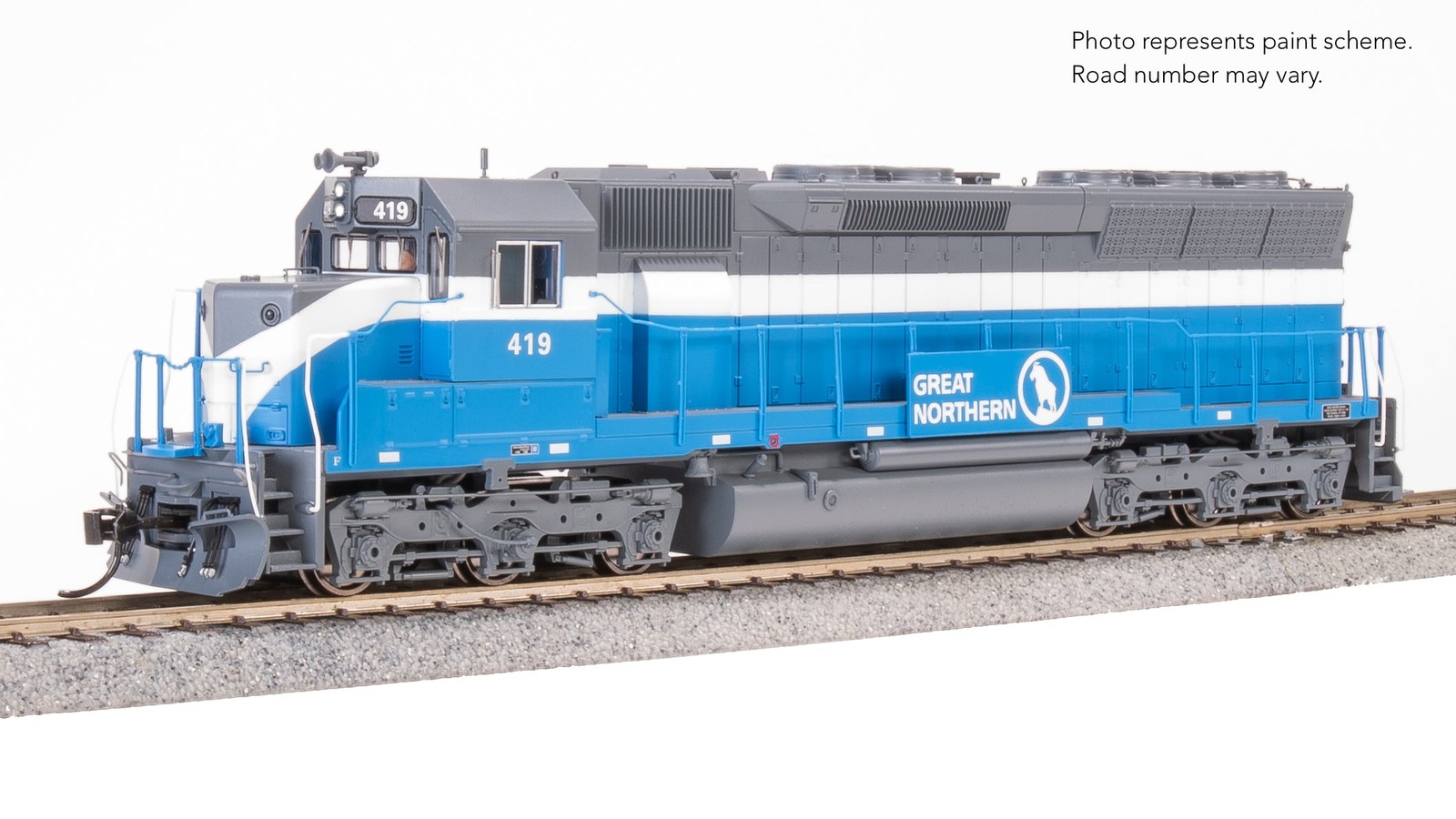 Broadway Limited 9802 HO Scale EMD SD45 GN 419 BLUE Sound