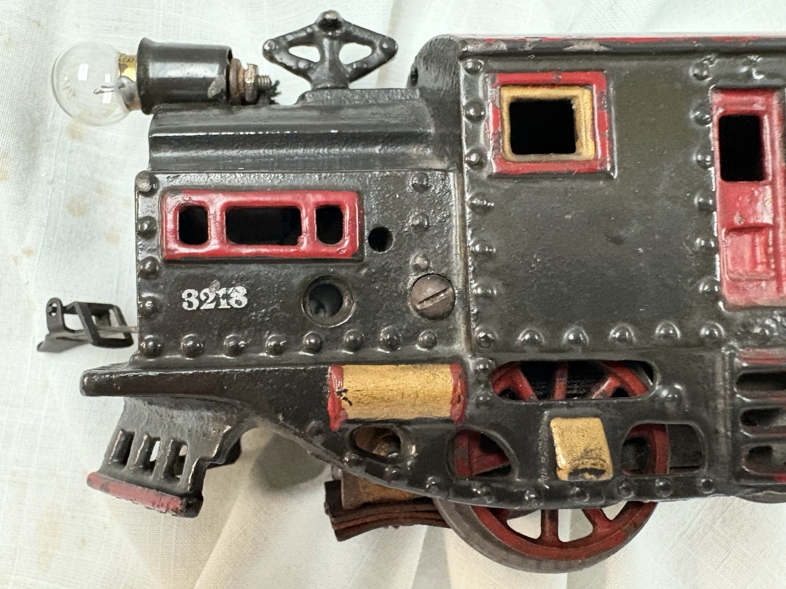 Ives 3018 Electric Style Cab Cast Iron Loco Scarce Variation “0” Gauge