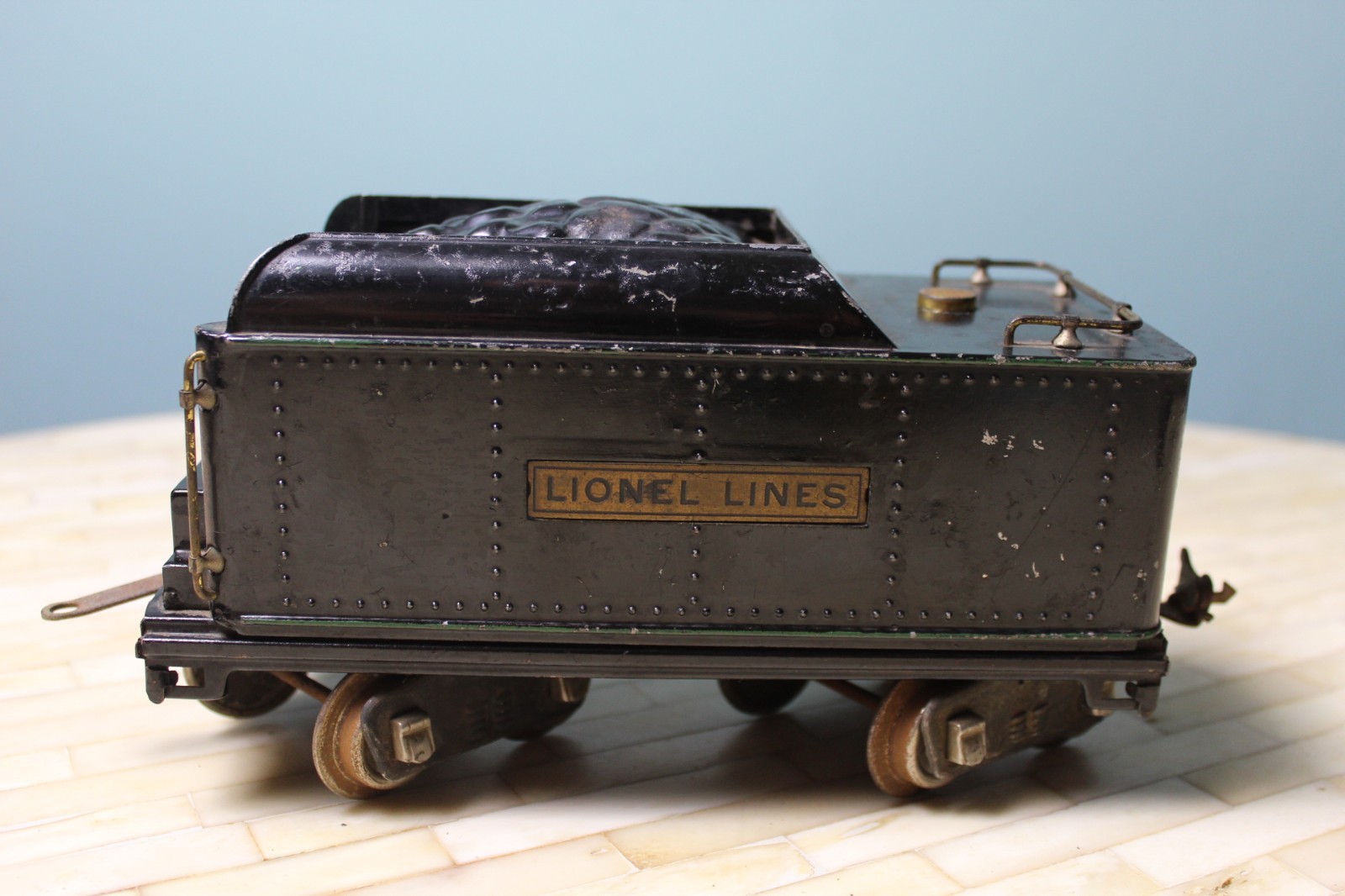 Lionel Standard Bild a Loco Gauge 2-4-0 Steam Locomotive & Tender 384E and 384T