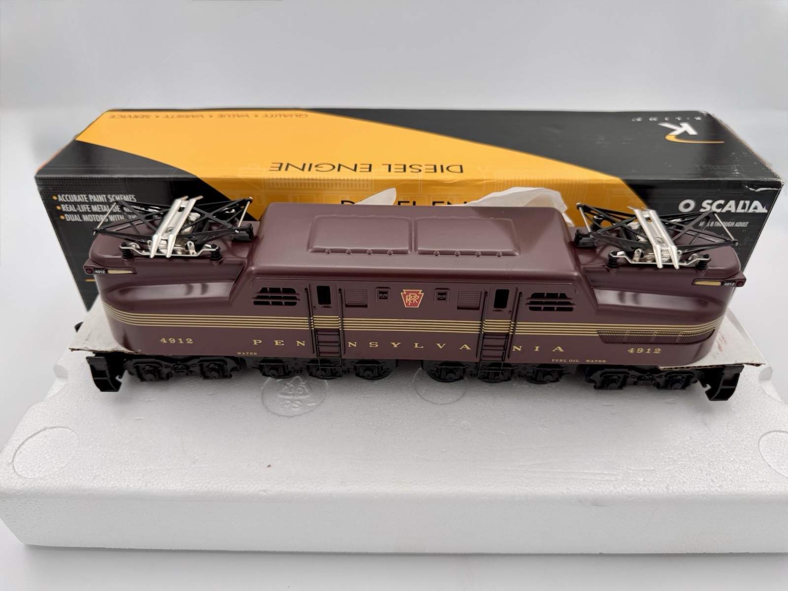 K-LINE K2780-4912IC Pennsylvania RR GG-1 Electric Locomotive