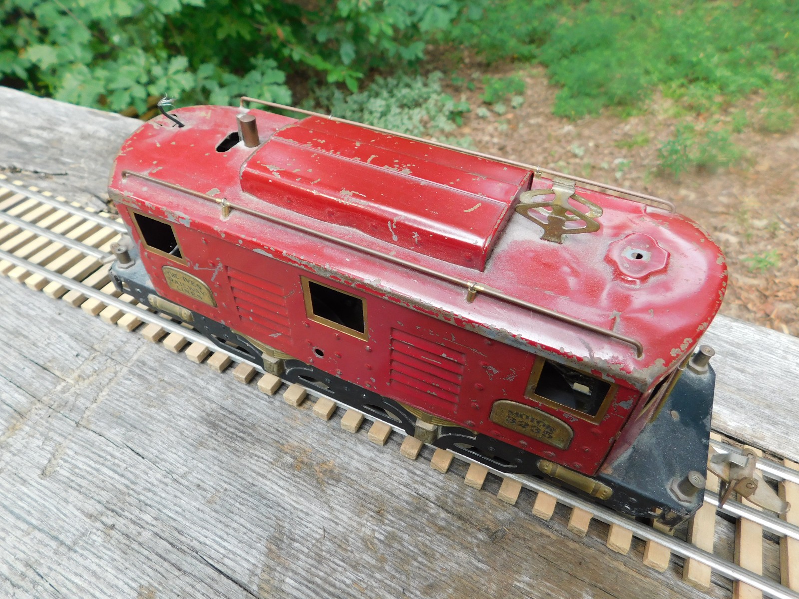 3235 Ives PreWar 1920’s Wide Gauge Standard Gauge Electric Locomotive 0-4-0