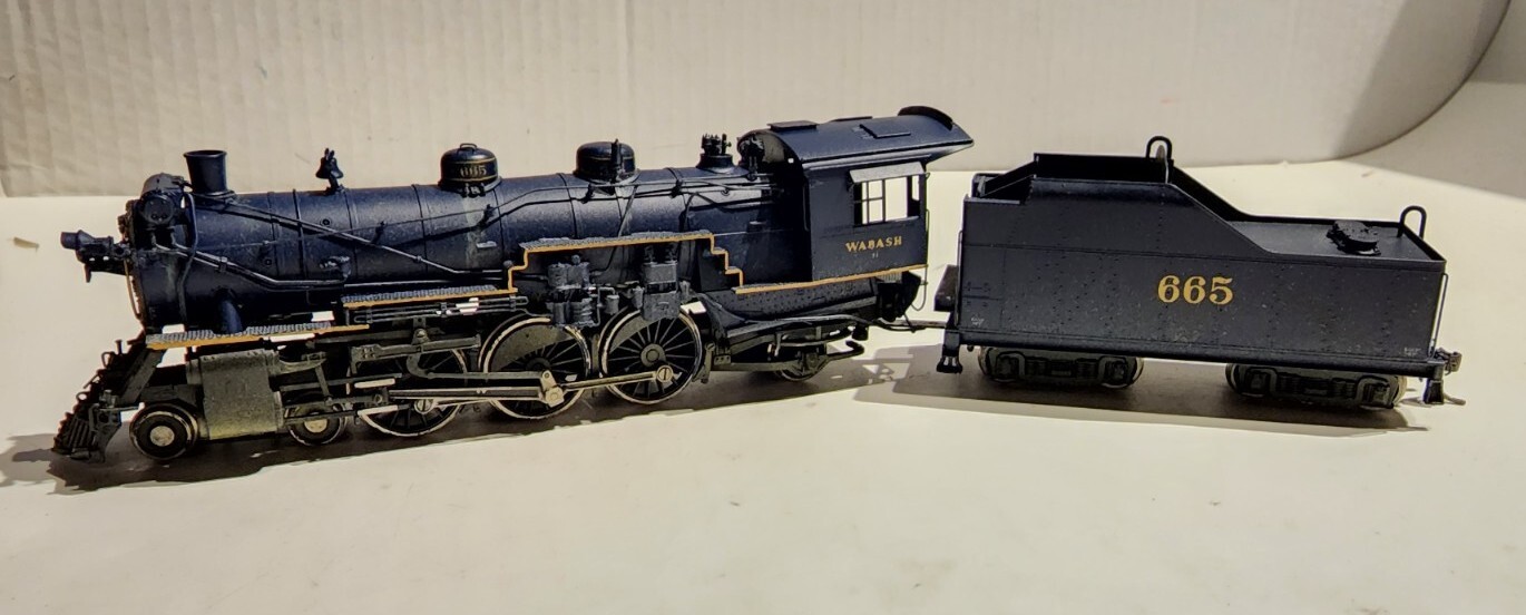Westside Model Company HO J-1 Pacific 4-6-2 Locomotive Wabash #665