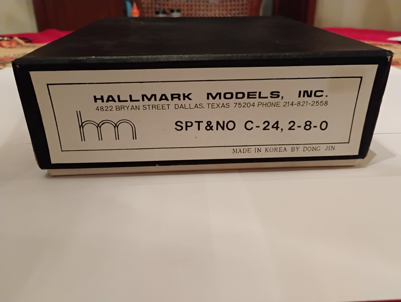 Hallmark Models, Brass SPT & NO C-24 2-8-0 HO Dong Jin