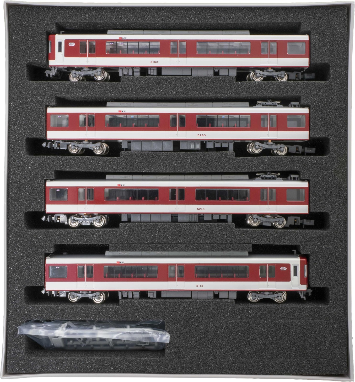 Greenmax N Gauge Kintetsu 5211 Nagoya Line Old Color Powered 31815 Model Train