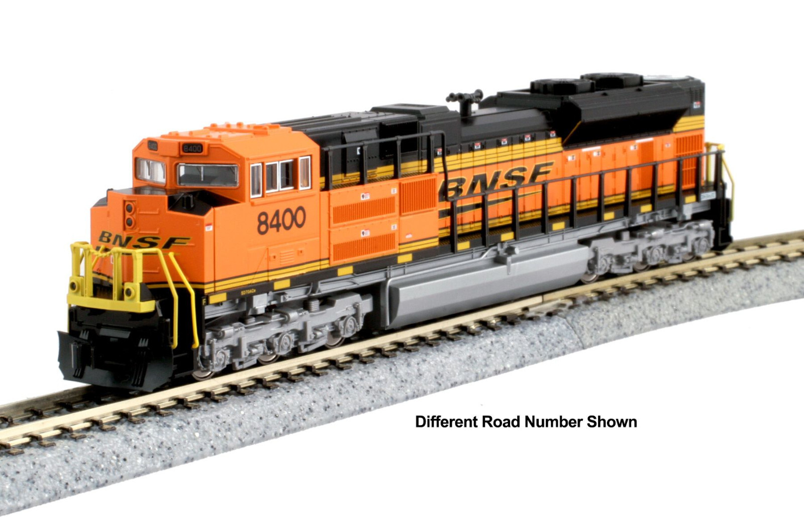 KATO 1768526 1768527 2 LOCO COMBO N SD70ACe BNSF Swoosh 8780 9079 176-8526