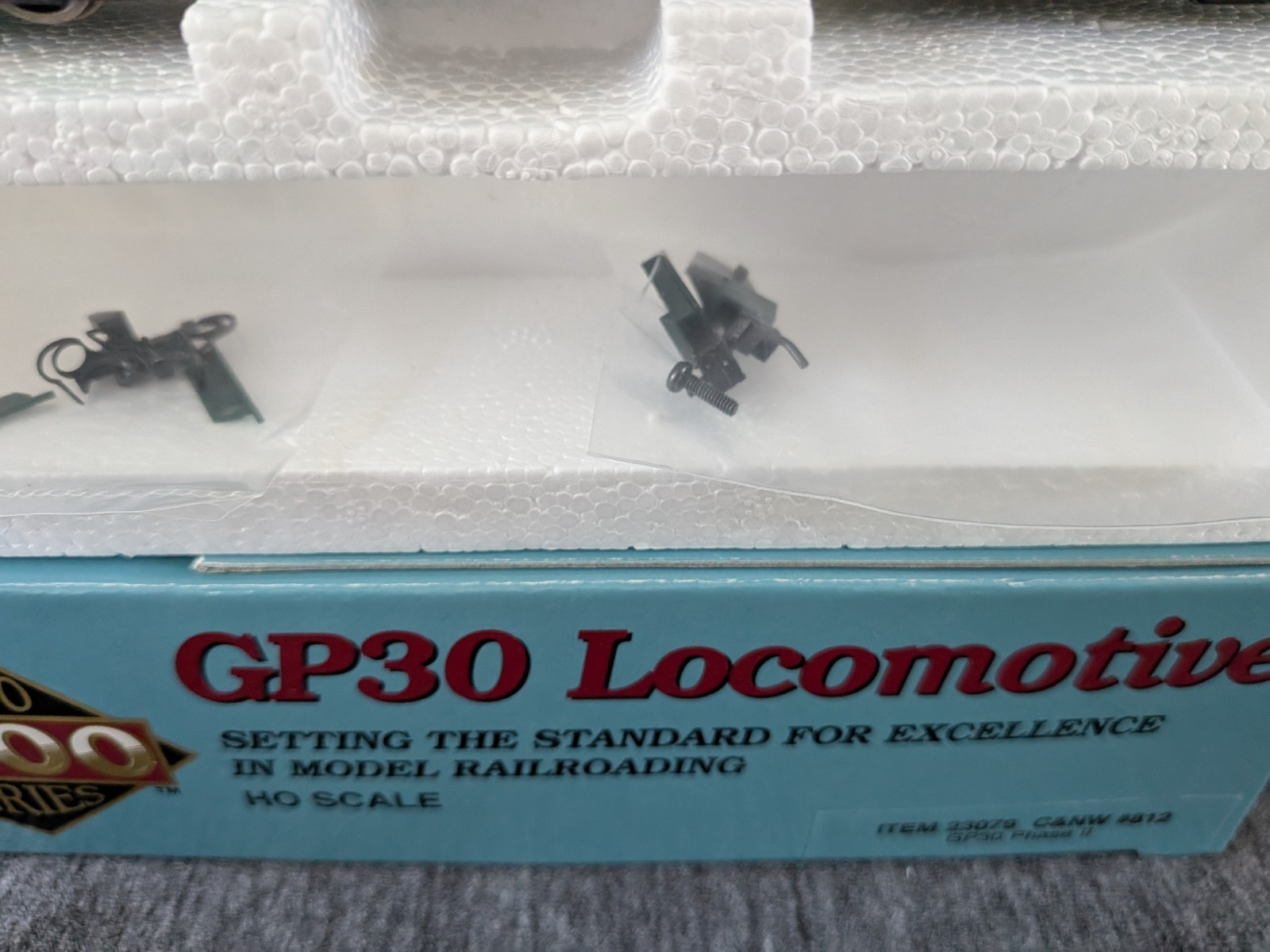 Proto 2000 HO GP30 Phase II, C&NW #812, Item #23079, DC Analog.