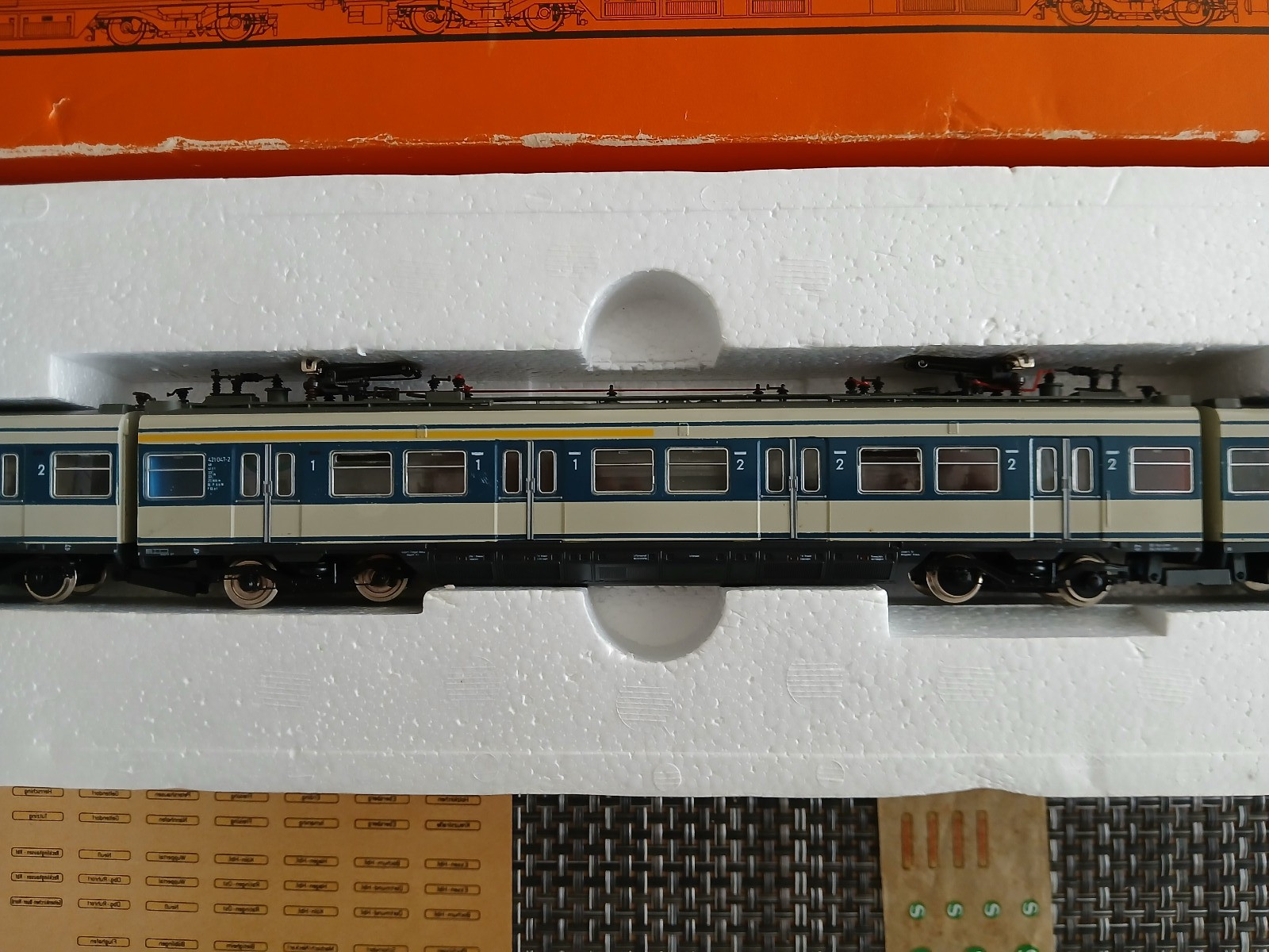 HO SCALE ROCO 2 RAIL DB GERMAN ELECTRIC LOCOMOTIVE MUNICH S-BAHN MUENCHEN 4134