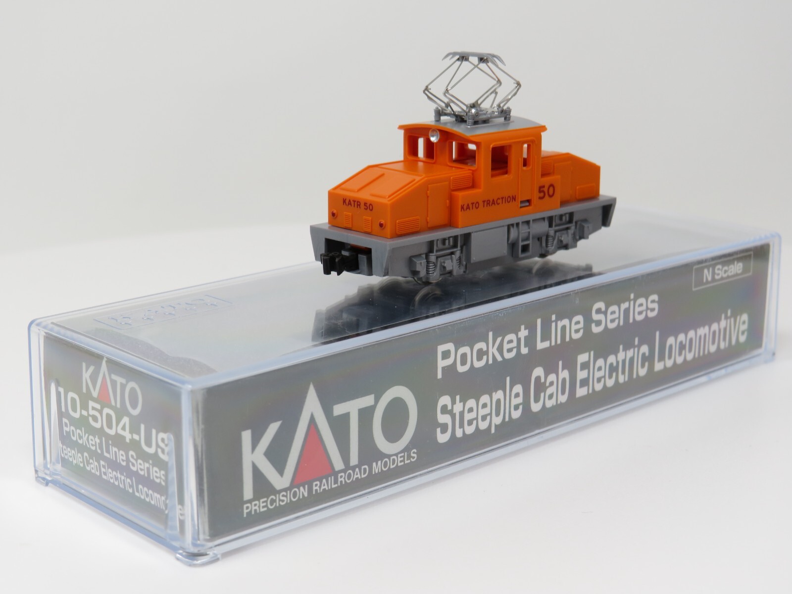 Kato N 10-504-US Steeple Cab Electric Locomotive Pocket Line Series DC