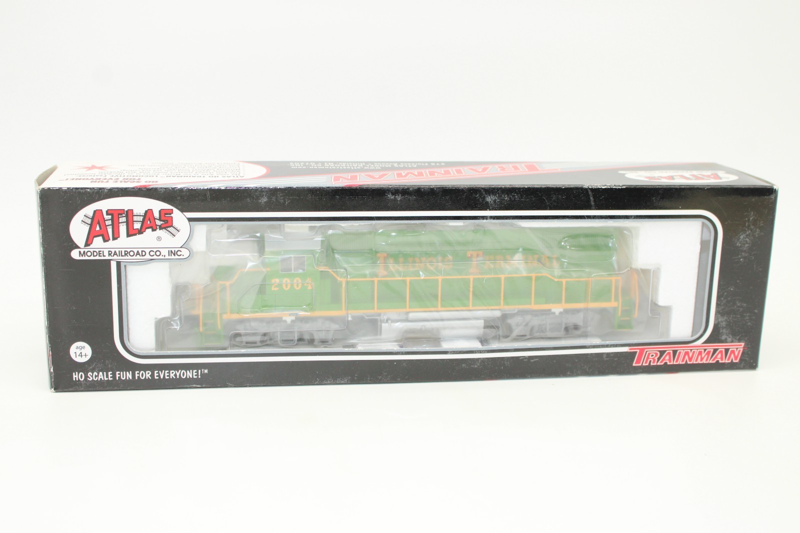 Atlas HO Scale IT Illinois Terminal EMD GP38-2 Diesel Locomotive #2004 DCC Ready
