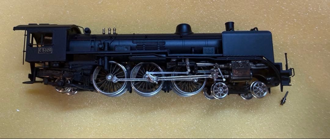 KTM Katsumi C53 HO Gauge Brass Steam Locomotive Vintage Model Japan UNTESTED