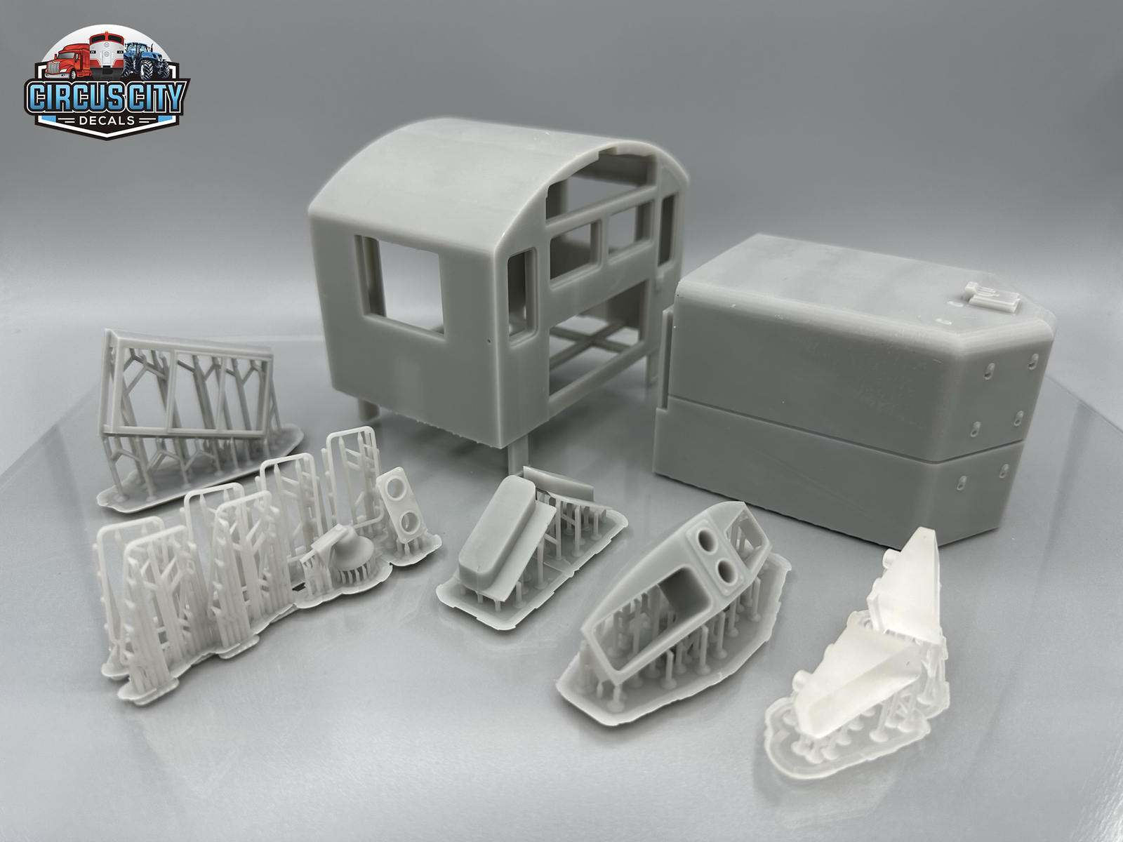 USAT GP9 Round Cab/Chop Nose Conversion Kit 3d Printed G 1:29 Scale