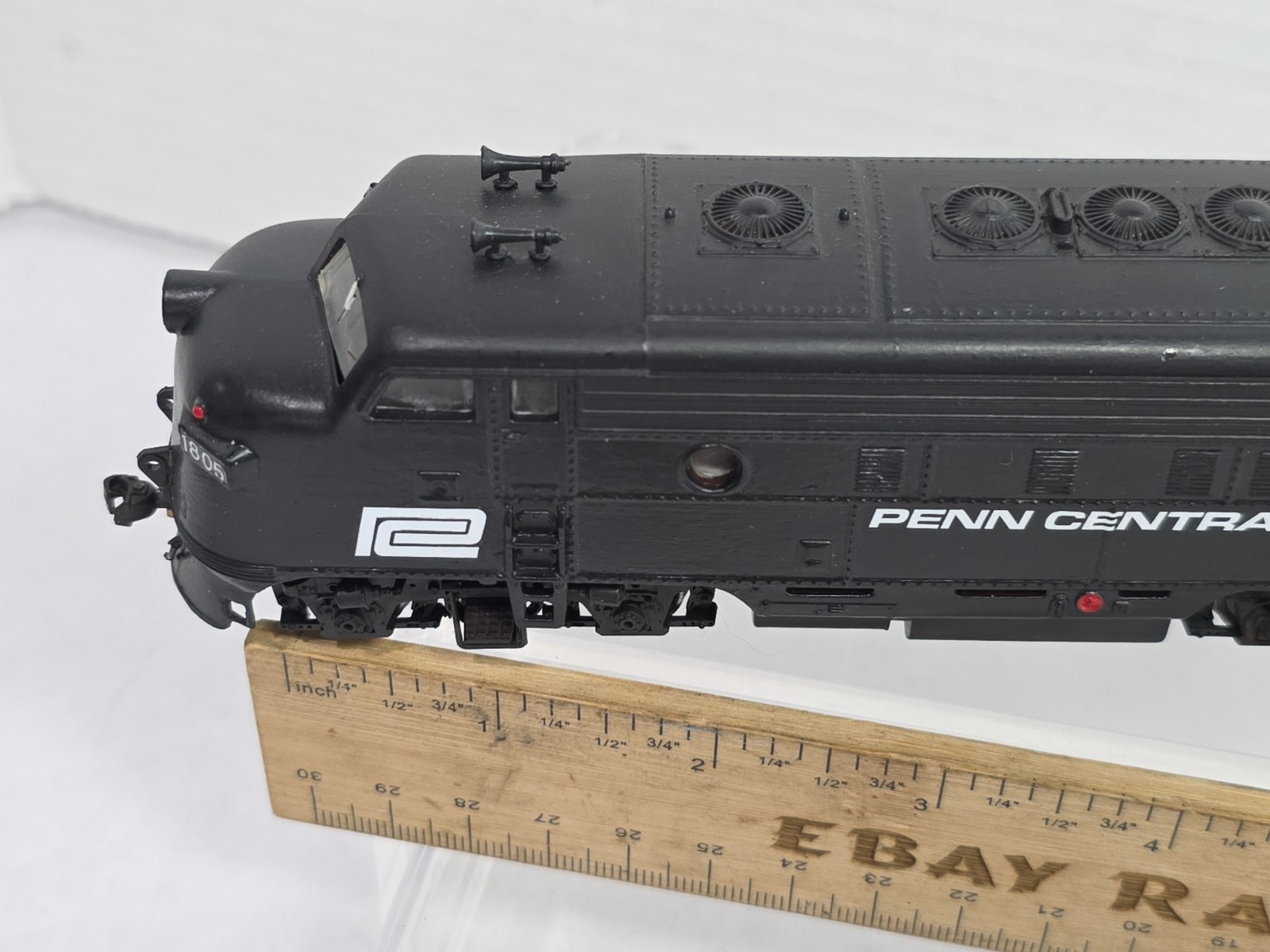 Athearn HO Scale Custom Paint Penn Central F7 Diesel Loco AB Units PC 1805 Runs