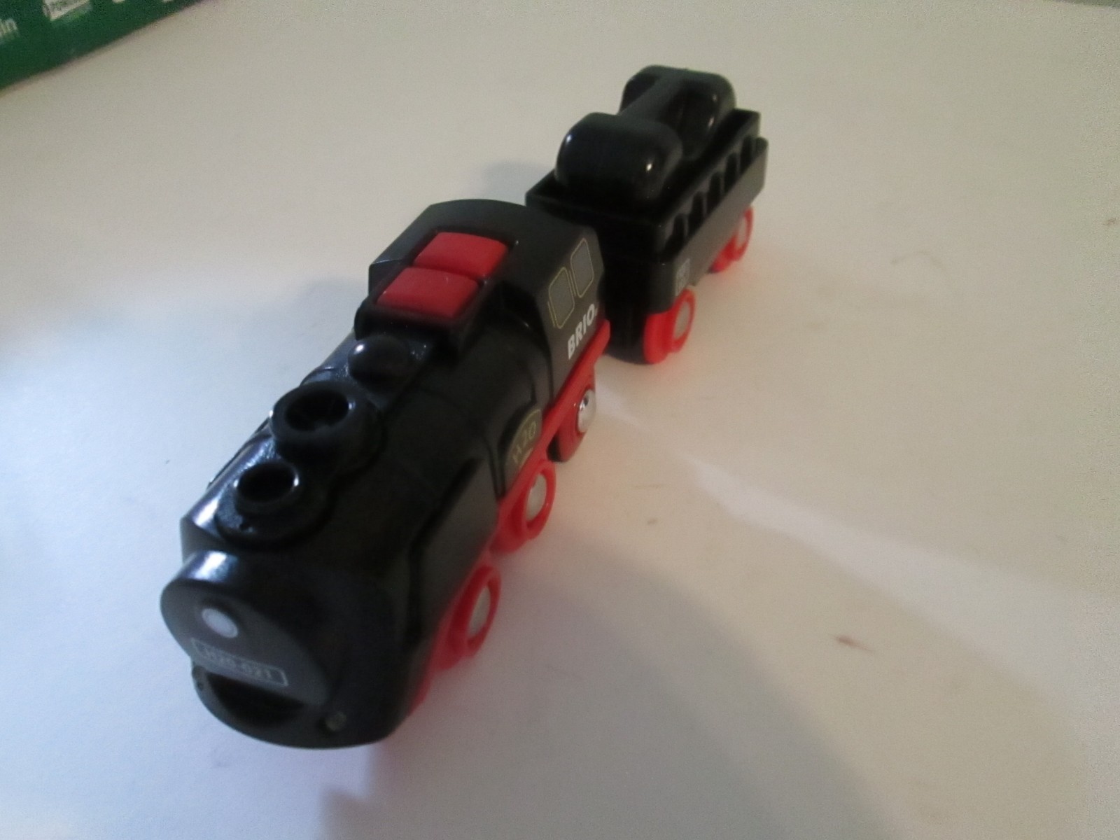 BRIO World 33884 Battery Operated Steaming Train Black & Red