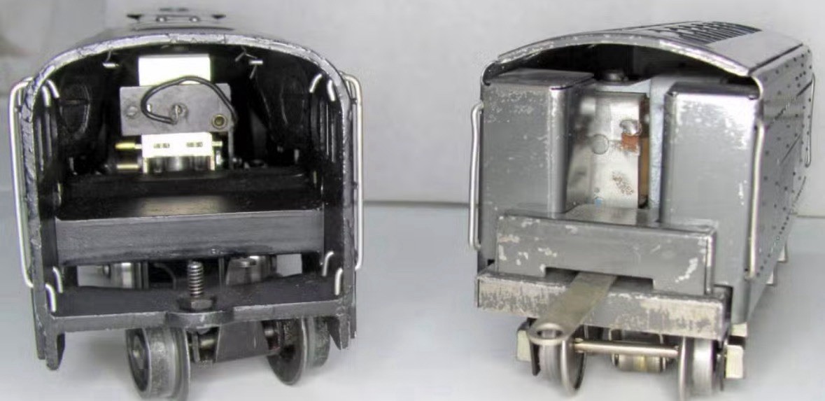 Lionel Prewar O Tinplate Black PRR 238 Torpedo Steam Locomotive 265W Tender SS