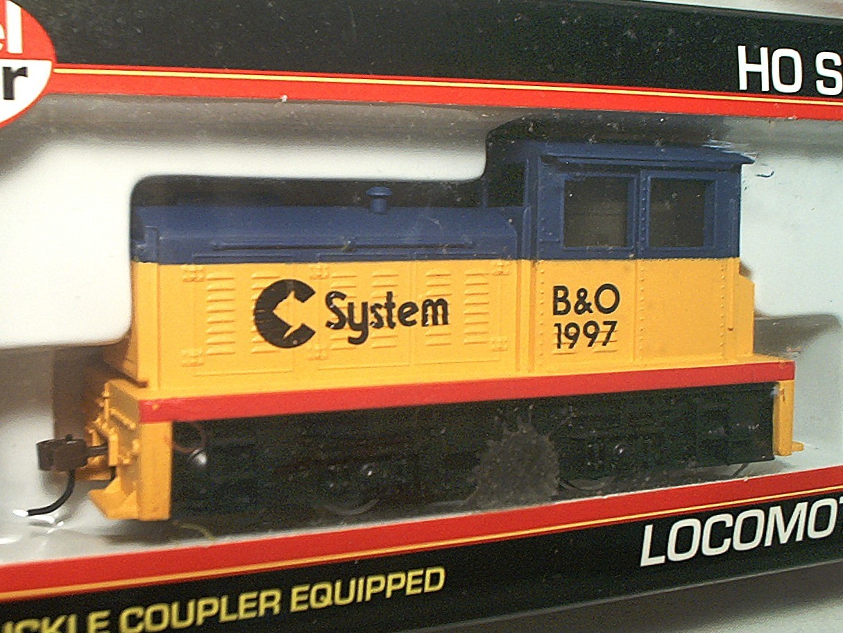 MODEL POWER 96678 HO CHESSIE DDT PLYMOUTH INDUSTRIAL DIESEL W/ KNUCKLE COUPLERS