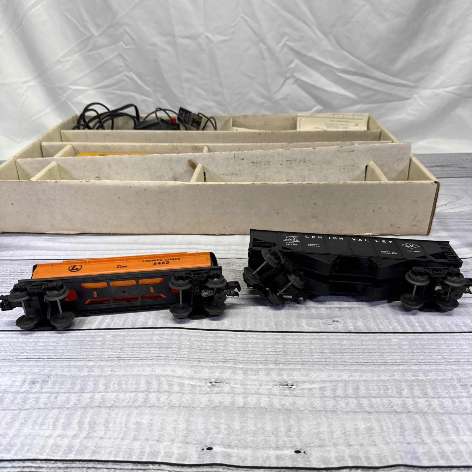 VTG 60s Lionel Steam Freight w/ Smoke Electric Train 11540 Set in Box -Untested