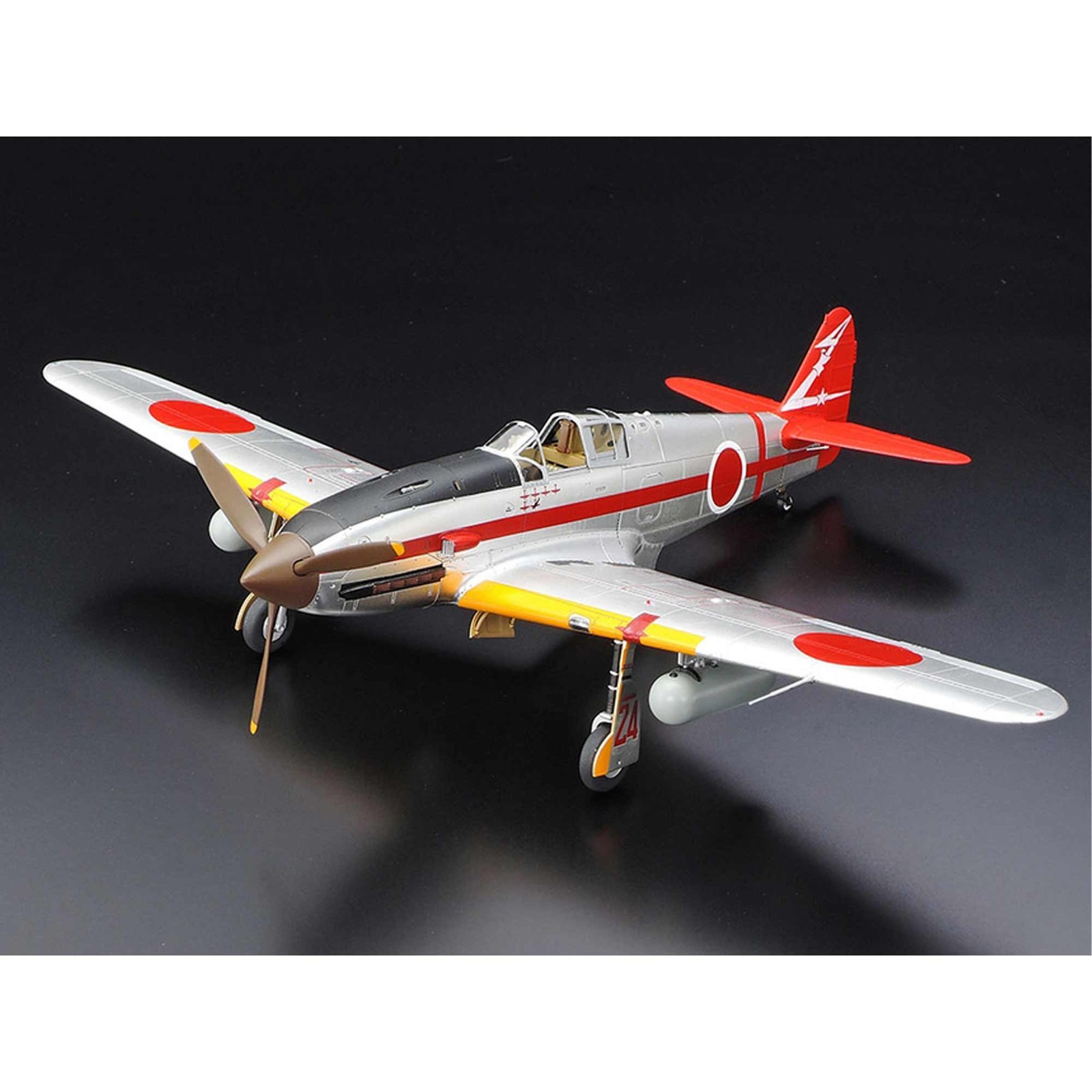 Tamiya 1/48 Kawasaki Ki-61-Id Hien Tony Silver Plated TAM25424 Plastic Models