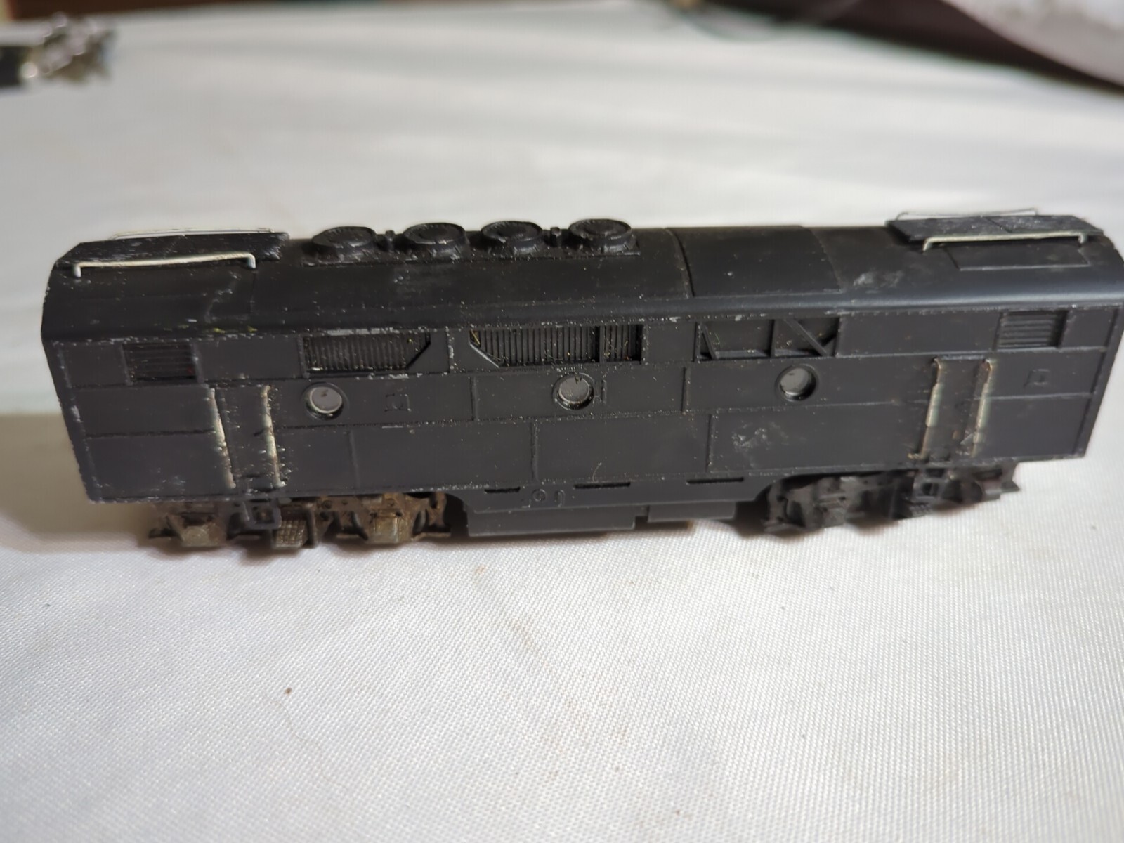 HTF Ho Gauge Heavy Brass Or Steel Santa Fe Locomotive Shell & B Unit