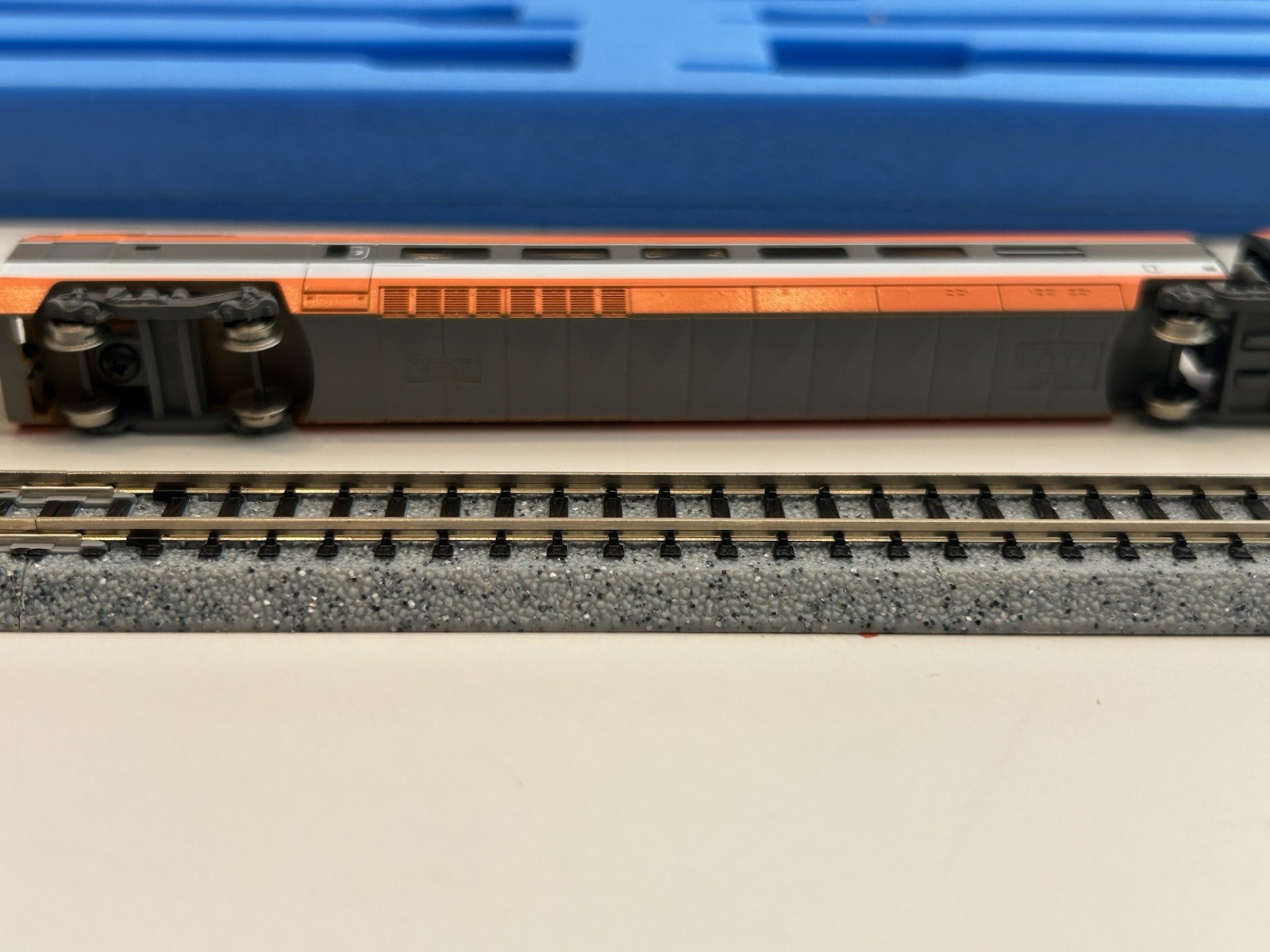 KATO French Railroad TGV S14701 N Scale Bullet Train Japan Used – Very Rare