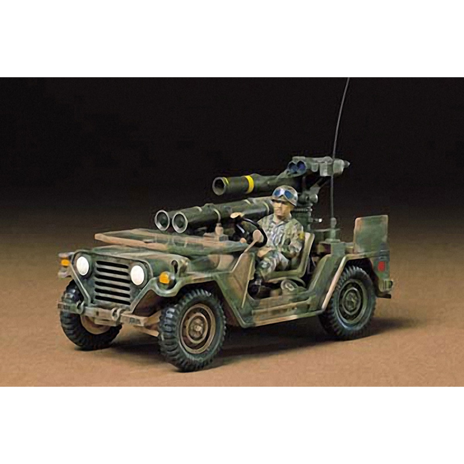 Tamiya 1/35 U.S. M151A2 w/Tow Launcher Kit TAM35125 Plastic Models