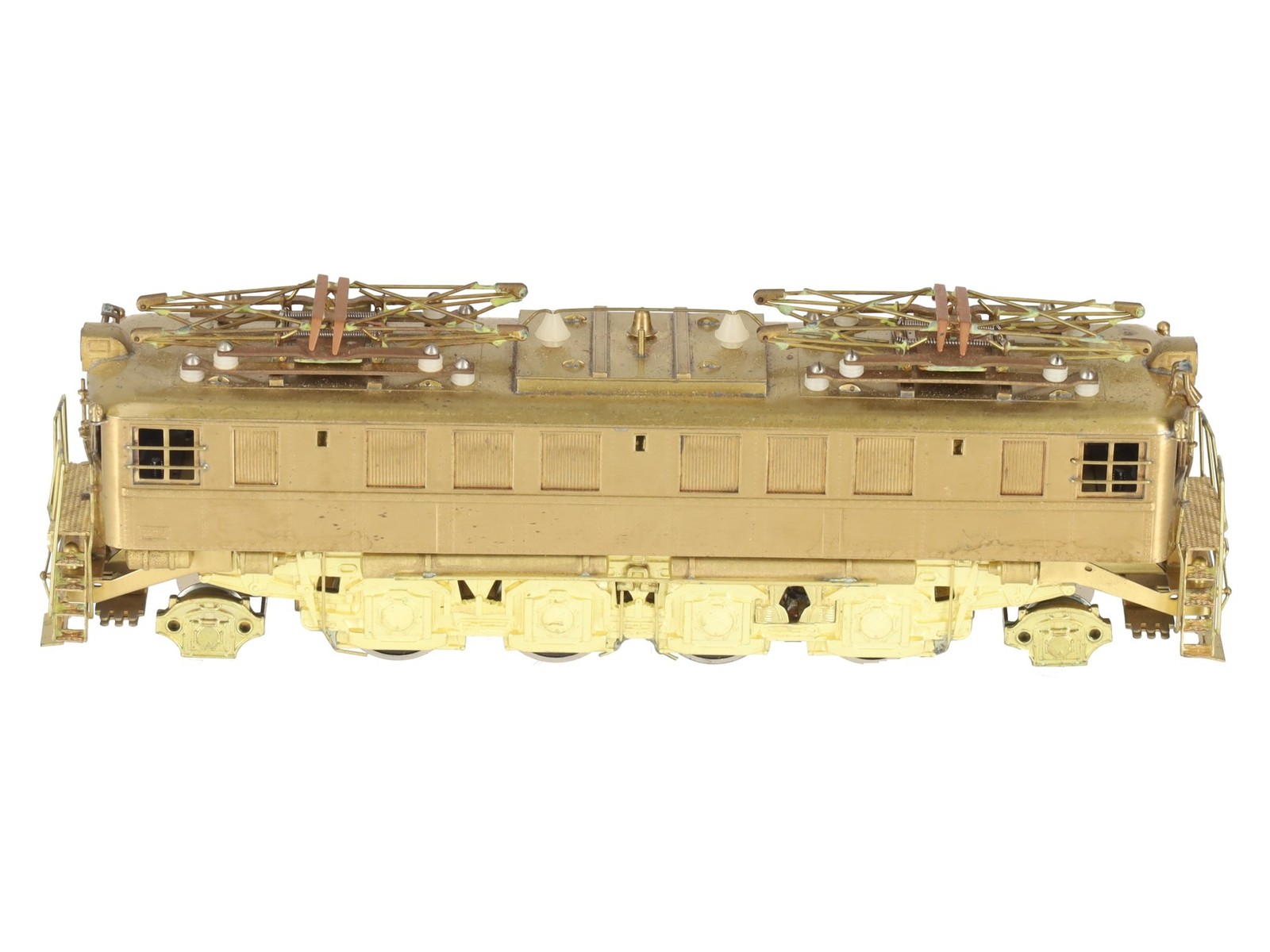 Alco E-110 HO Scale Brass Pennsylvania L-6 Electric Locomotive/Box
