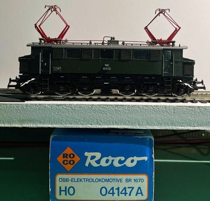 HO ROCO 04147 A OBB AUSTRIAN BR 1670 ELECTRIC LOCOMOTIVE