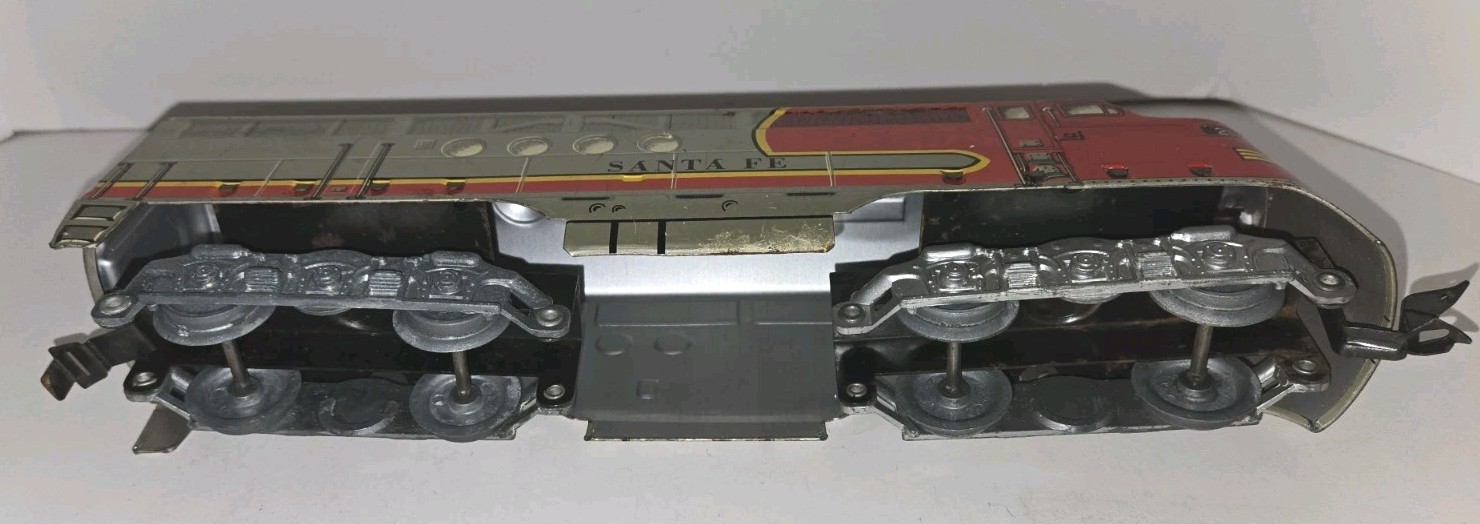 Marx 21 Santa Fe Tin Diesel Dummy A Unit