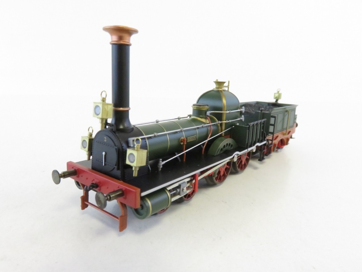 Märklin: Old-Timer Steam “Rhein” Loco of SNB / #36473 – Digital AC