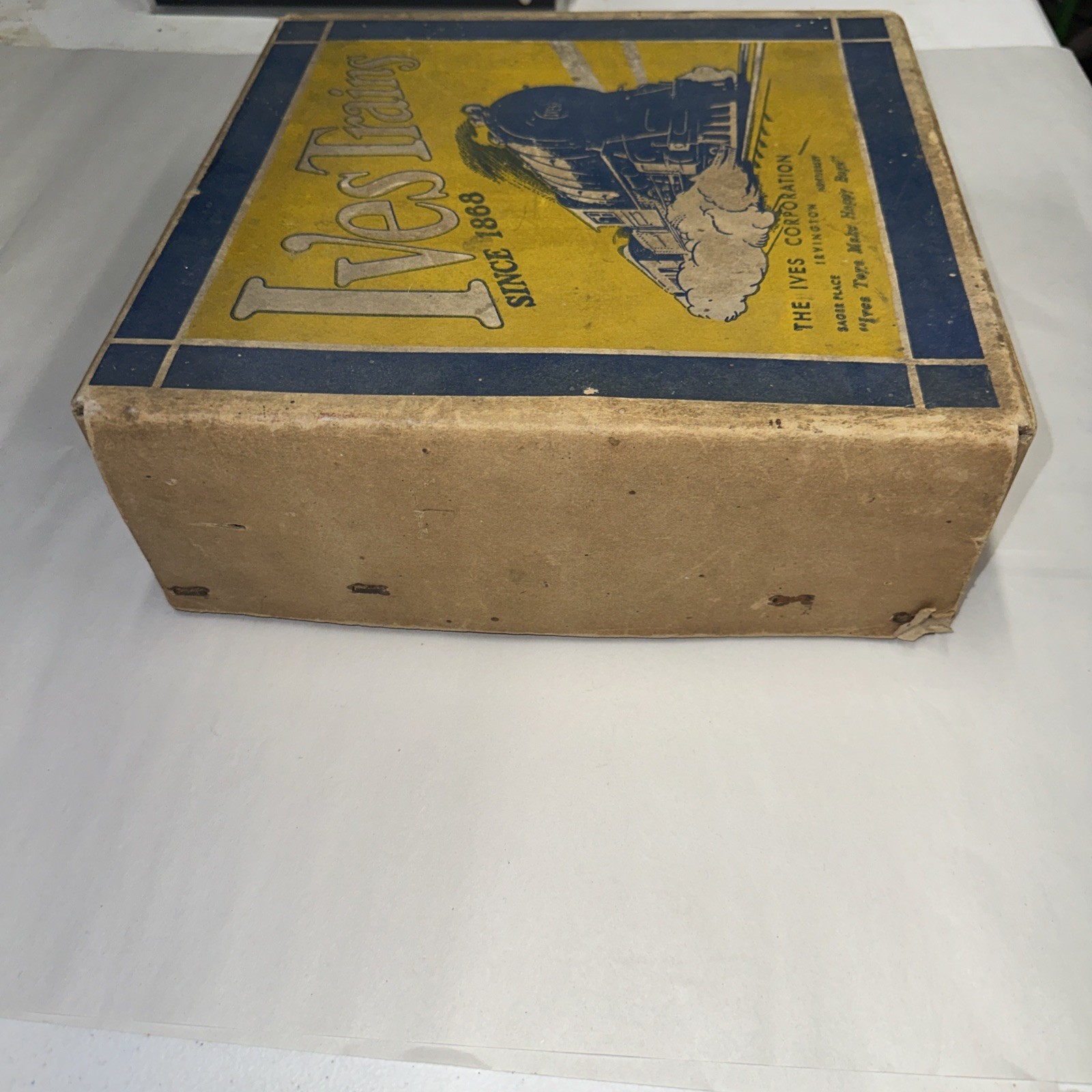 Lionel Ives Prewar O Gauge Mechanical Freight Train Set Box Only 1595 Transition