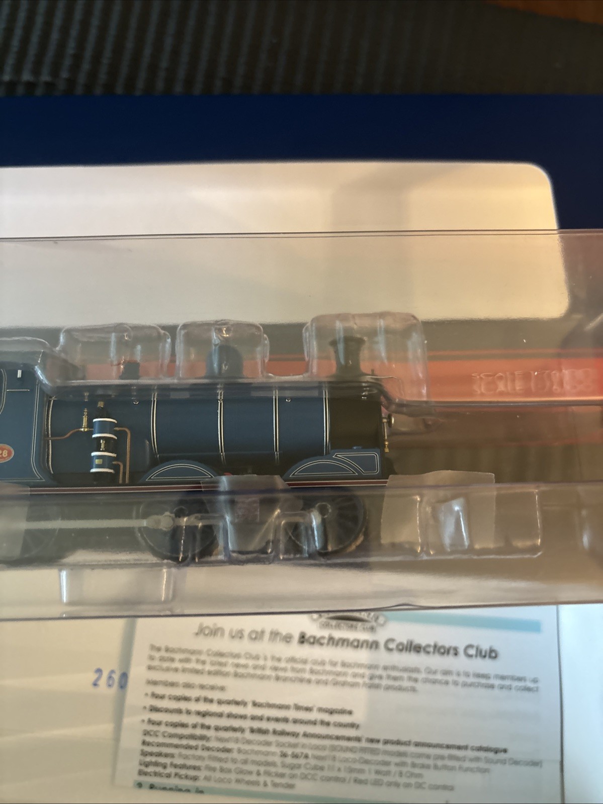 Bachmann Branchline OO Caledonian Railway 812 #828 35-280Z CR Lined Blue NISB