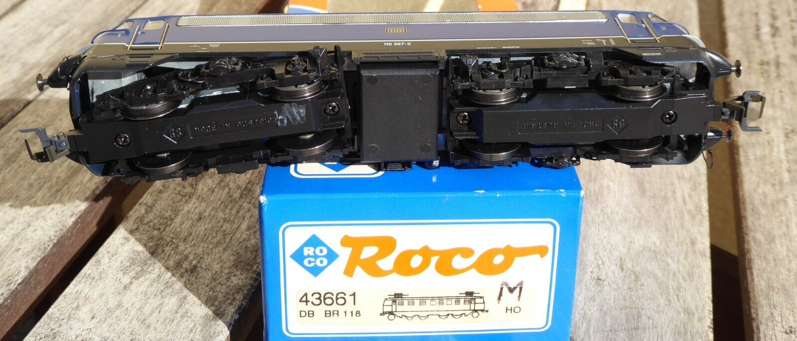 Roco 43790 H0 3-Leiter Direct Current Dc Locomotive Br 110 367-0 DB Epoch 4