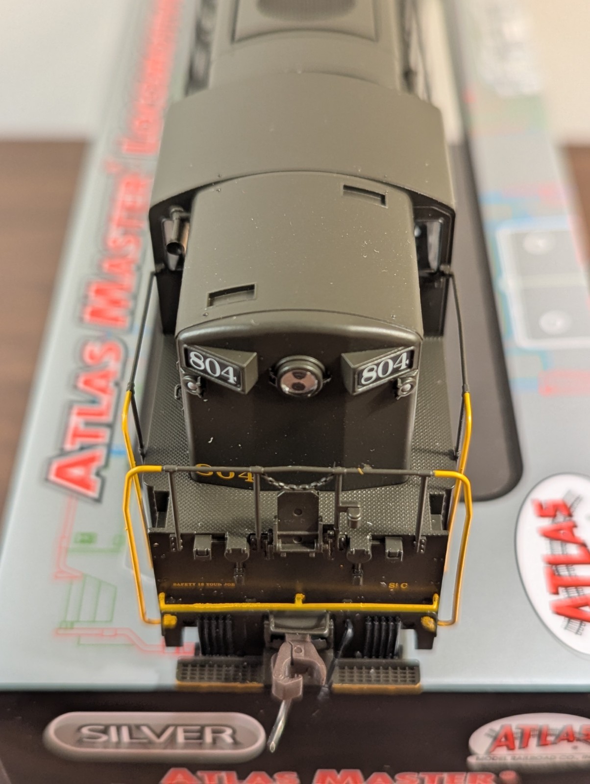 Atlas Master Silver Series HO Scale FM Trainmaster Reading #804 DCC Ready