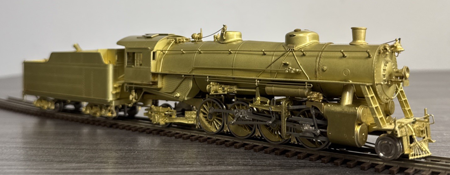 Sunset Models HO Brass Mikado USRA 2-8-2 Light – Unpainted, Tested & NIB!