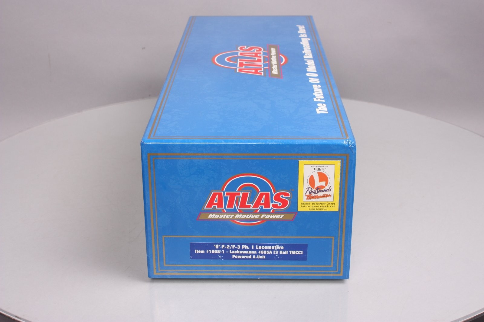 Atlas 1608-1 O Erie Lackawanna F2/F3 Diesel Locomotive w/ TMCC #605 – 3-Rail LN
