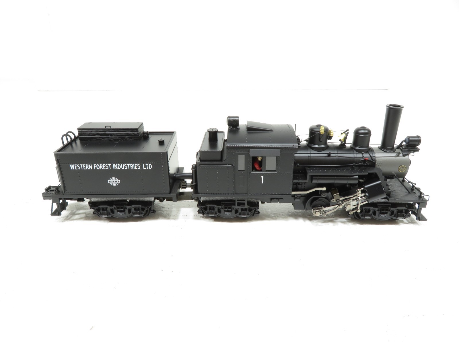 MTH 20-3223-1 Western Forest Industries Climax Logging Loco w/Proto 2.0 LN