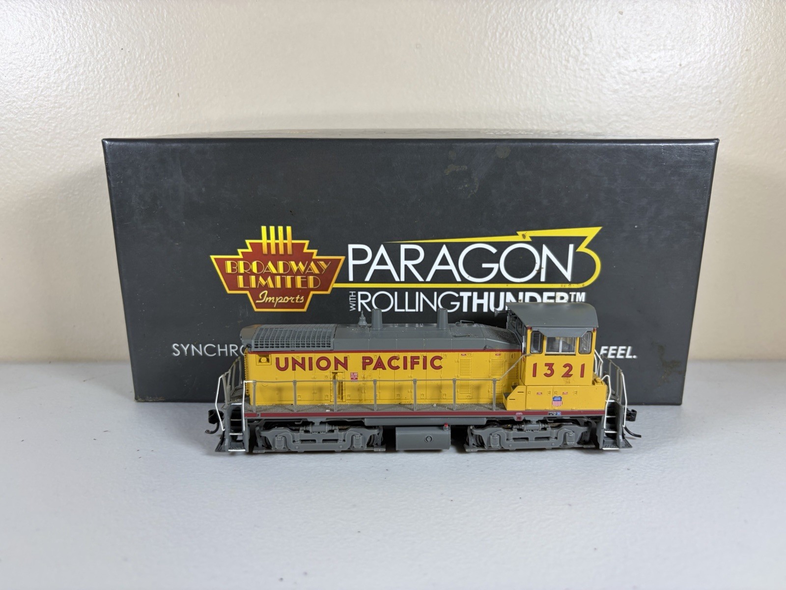 HO Broadway Limited DCC Sound Union Pacific SW1500 #1321