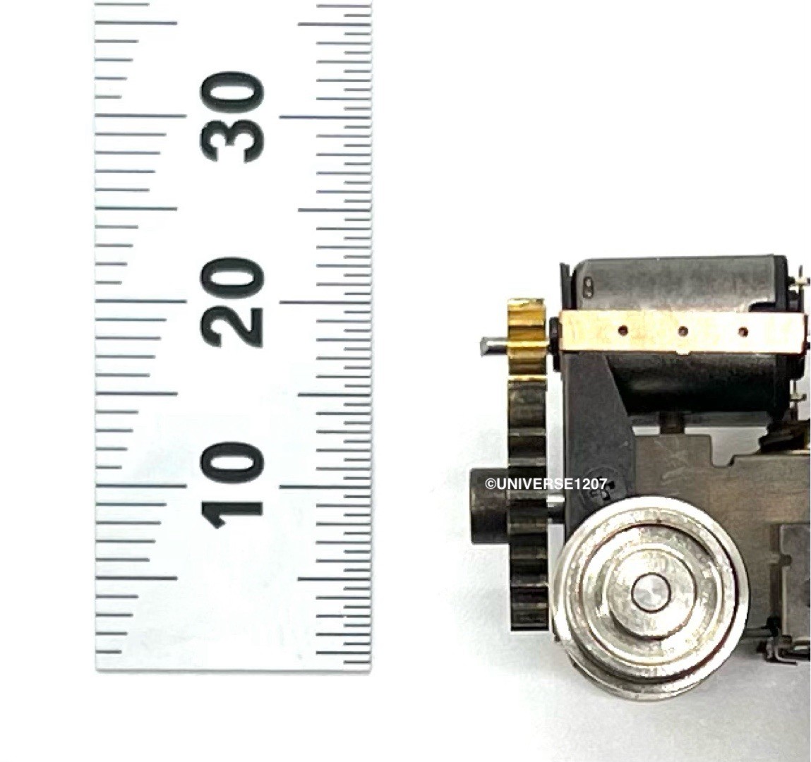 H0/On30/O16.5/Oe Gauge Aru-Model HO-18.5T Locomotive Power Drive Chassis D8.5mm