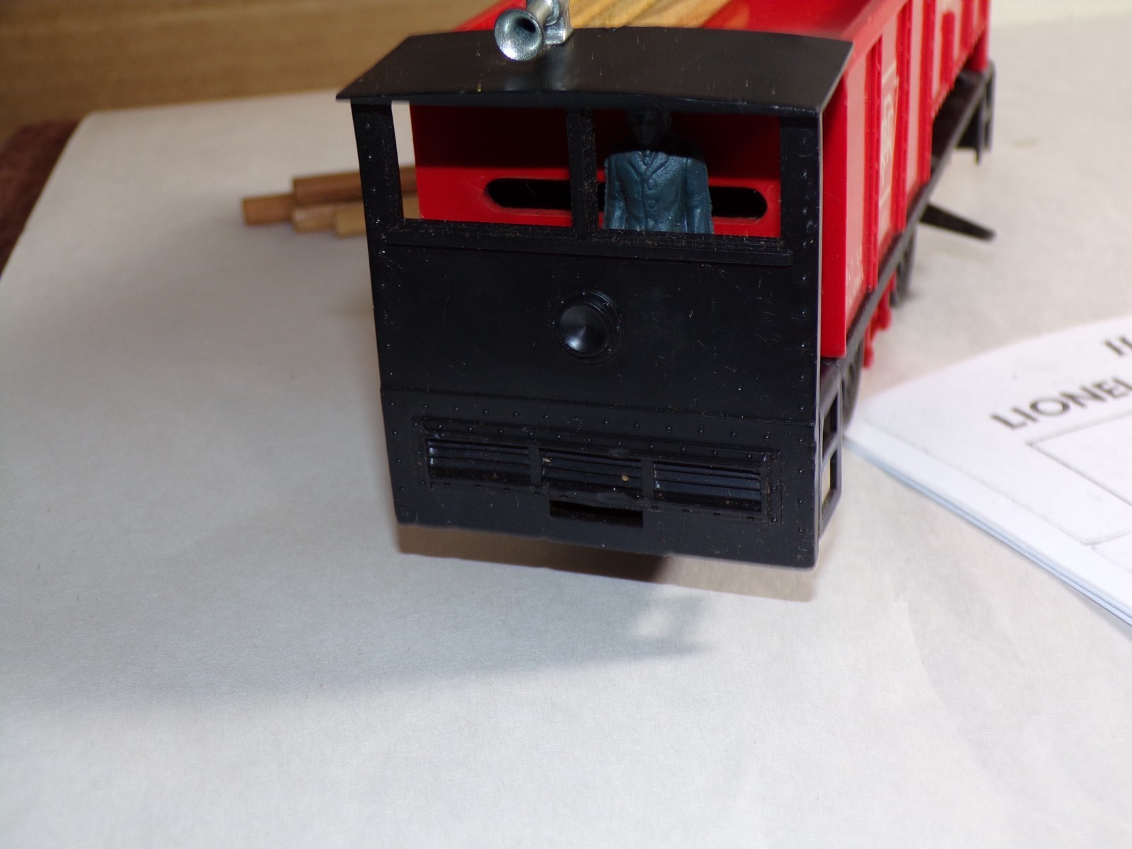 Lionel Original Vintage Postwar 55 Tie-Jector Runs Great Rarer Version with Slot
