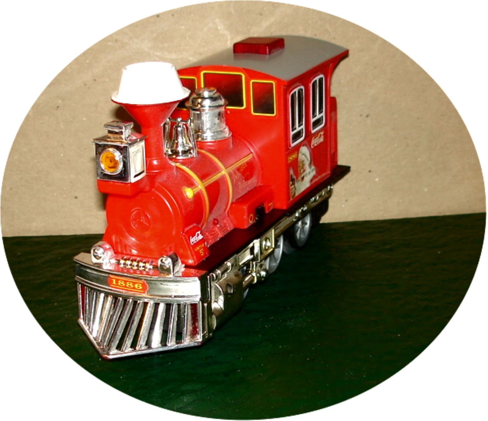 K-LINE (GOLDLOK) – COCA-COLA SANTA TRAIN – O-27 REMOTE CONTROL TRAIN